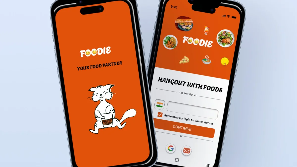 FOODIE - Created by Figma