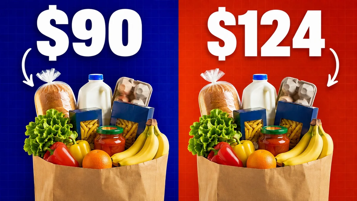 Documentary Of Same Groceries, Different Prices