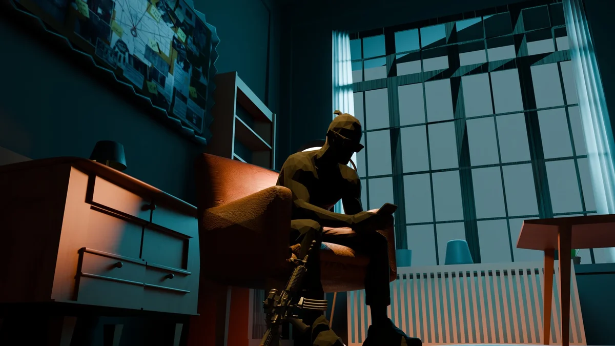 Cinematic Interior Scene