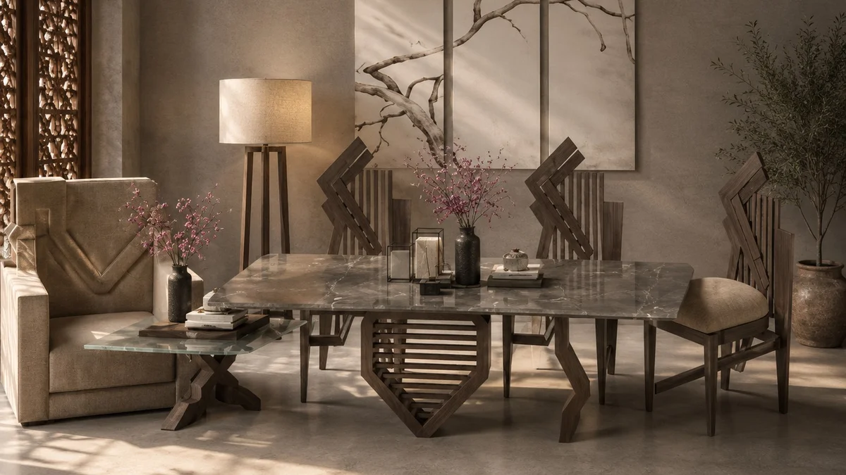 Furniture Collection Inspired by Islamic Patterns