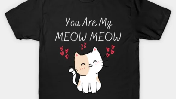 Design de chat mignon