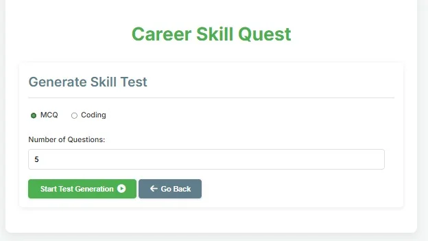 Career Skill Quest