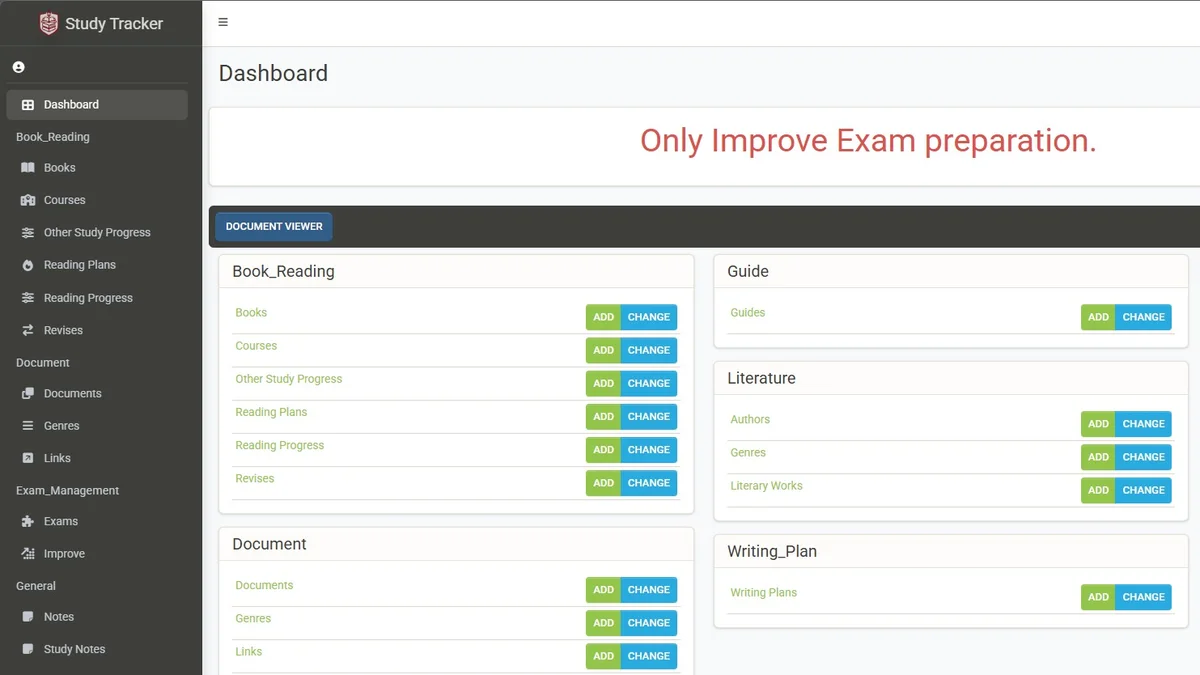 Study Management