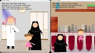 AlEid in Makkah: Interactive OpenGL Story