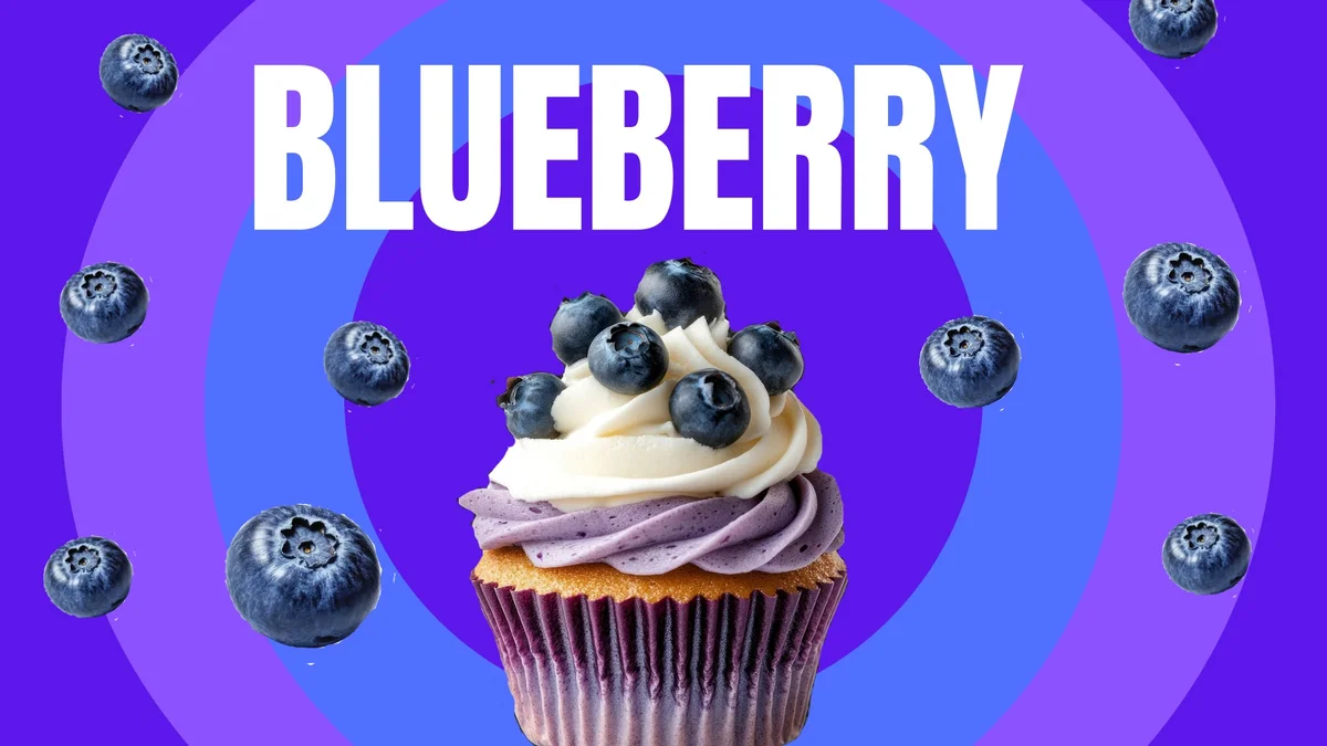 Blueberry Cupcake Flyer