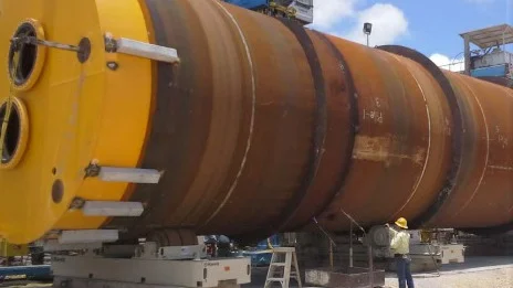 CHEVRON BIG FOOT SUCTION PILES