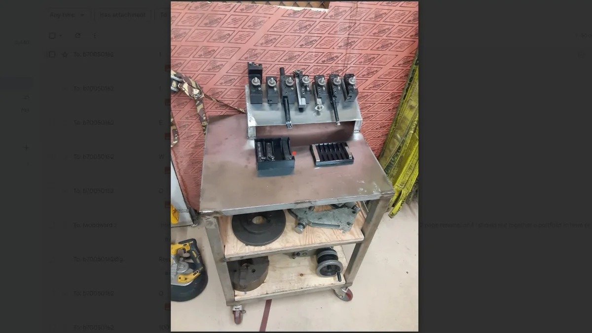 Lathe Tooling Stand